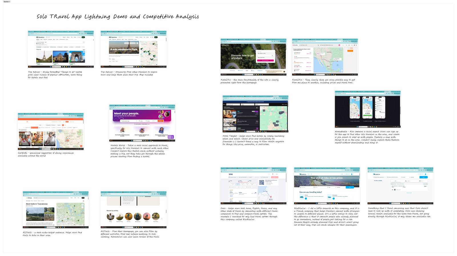 Lightning Demo of Competitor Products