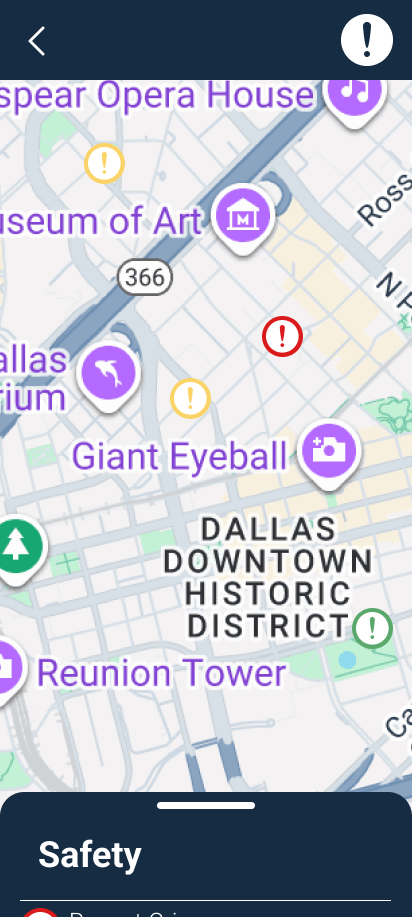 Prototype of safety map